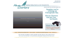 Desktop Screenshot of havencharters.com